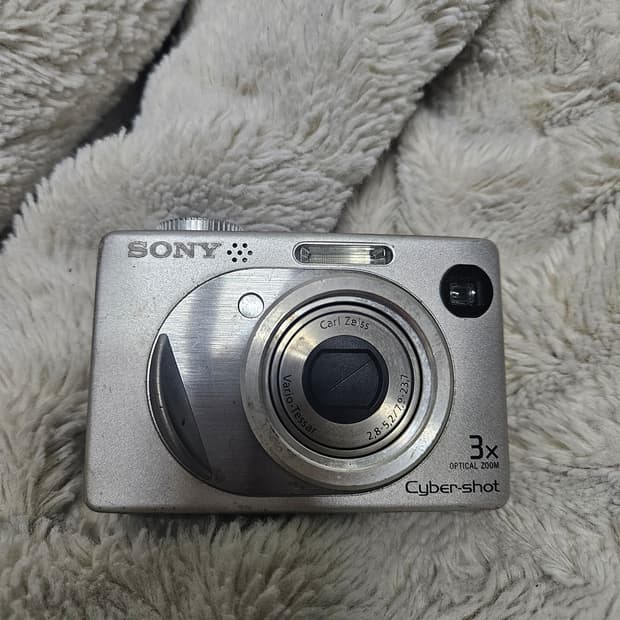 소니 사이버샷 dsc-w1 레트로 디카 빈티지 카메라