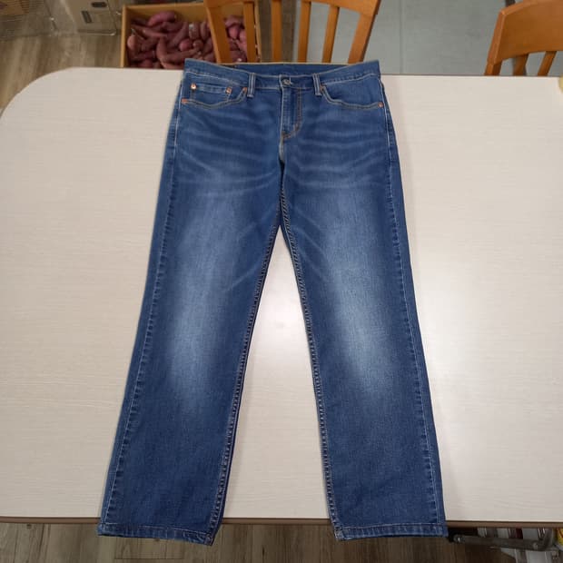 32 리바이스511 워싱 스판 슬림일자진 32-355