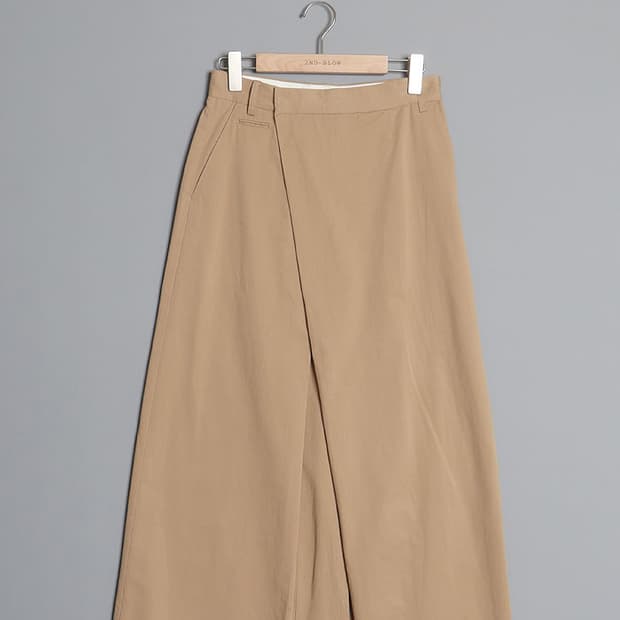 SLOBE IENA Chino Wrap Skirt (28)