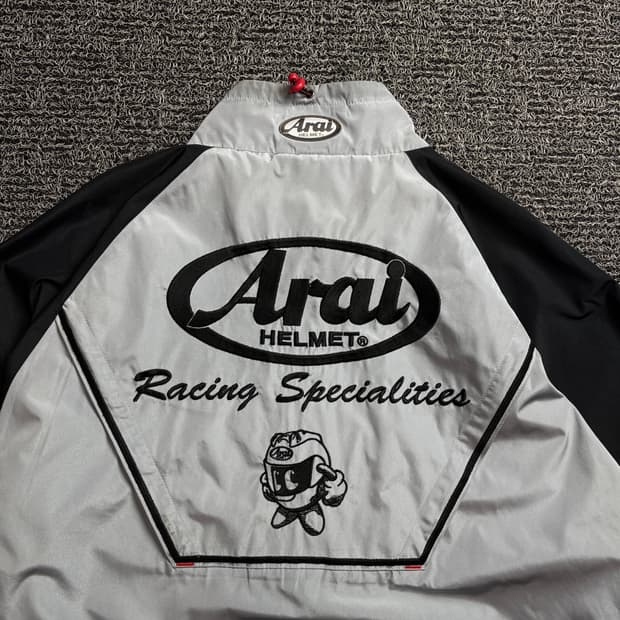 아라이 모터싸이클 멀티로고 바람막이 자켓 2570