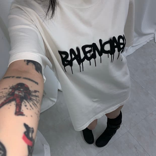 Balenciaga logo short-sleeve T-shir