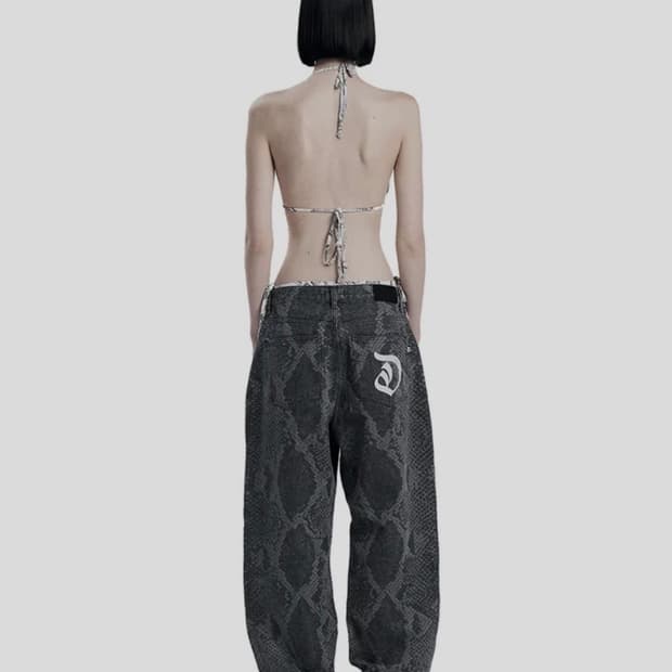 오도어 Kay python pants