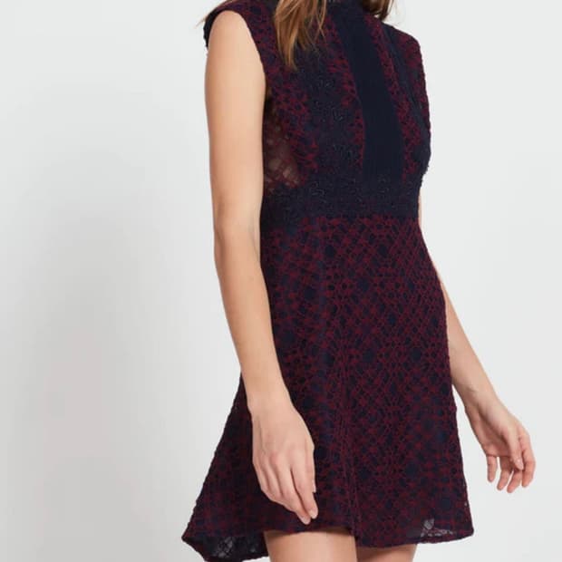 산드로 레이스 원피스