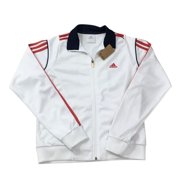 ❤️대대장❤️아디다스 레드라인 화이트 트랙탑 져지🤍