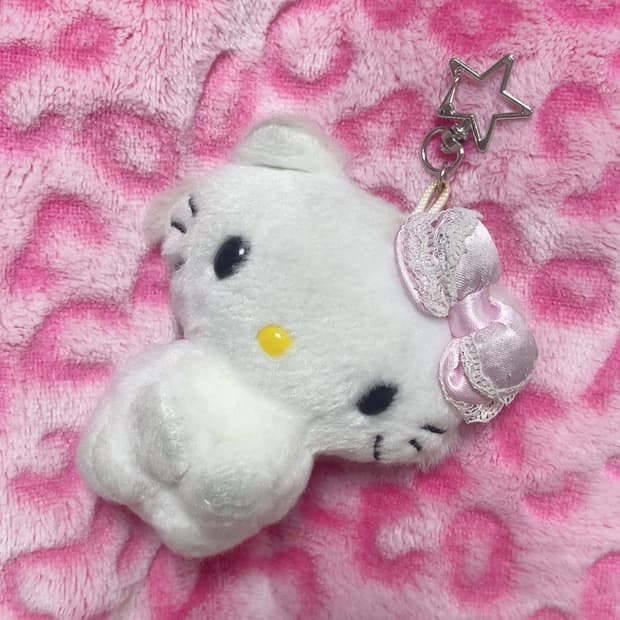 챠미키티 인형 키링
