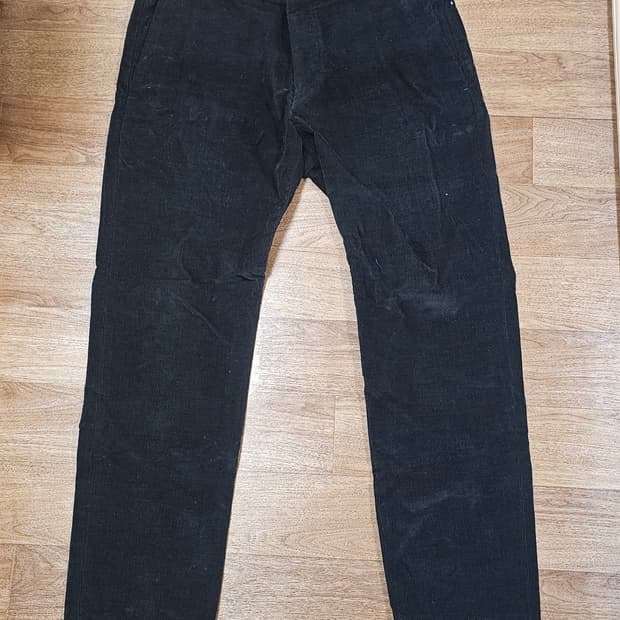 띠어리 코듀로이 바지