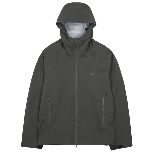 sansangear alea shell jacket charcoal