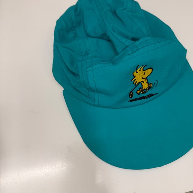 90's  Snoopy 피넛츠 Nylon Camp Cap