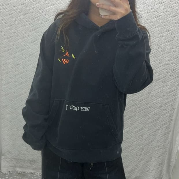 나이키 조던 스탠다드핏 백프린팅 약기모 후드티 105 C06263