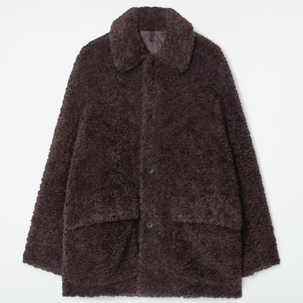 [구해요] COS 코스 패디드 테디 재킷 XS