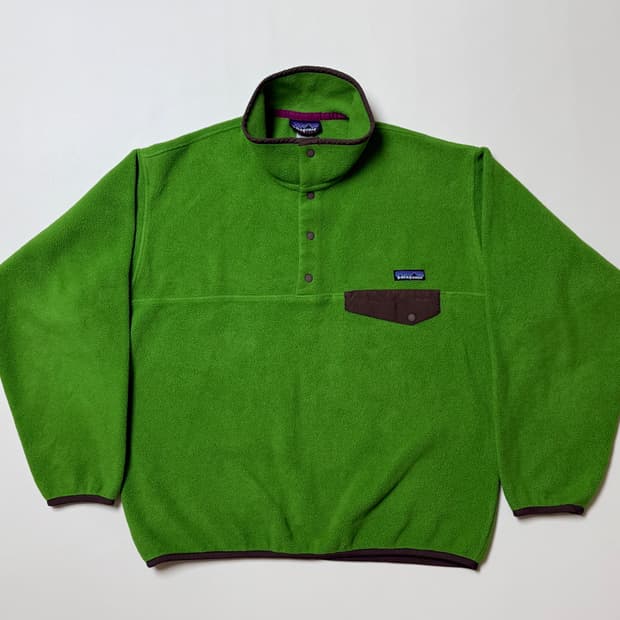 [M] 파타고니아 신칠라 플리스 후리스 라임 그린