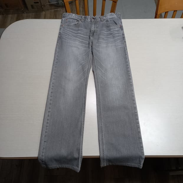 30 리바이스 레드탭 Kor 워싱 스판 일자진 그레이 30-234