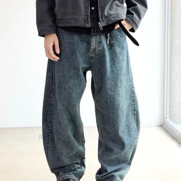 해칭룸 커브진 빈티지 블루 3 사이즈