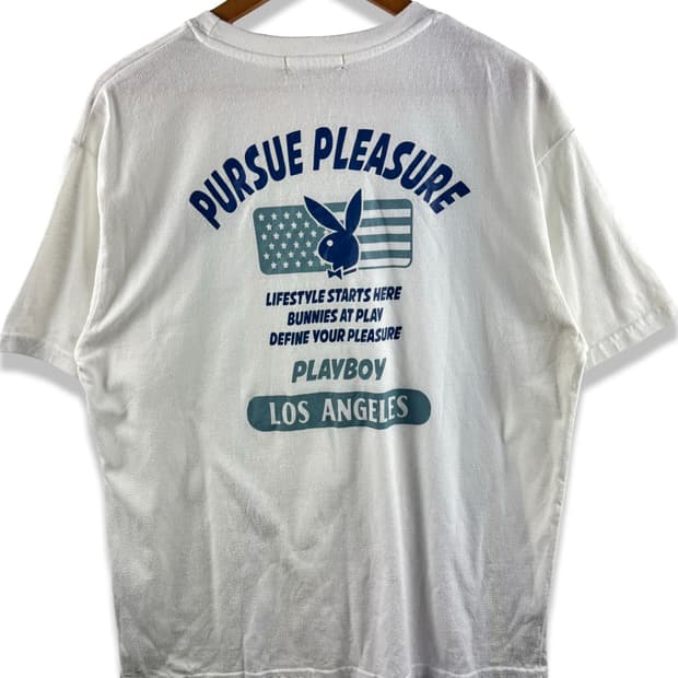 플레이보이 버니 LA 성조기 반팔티3027