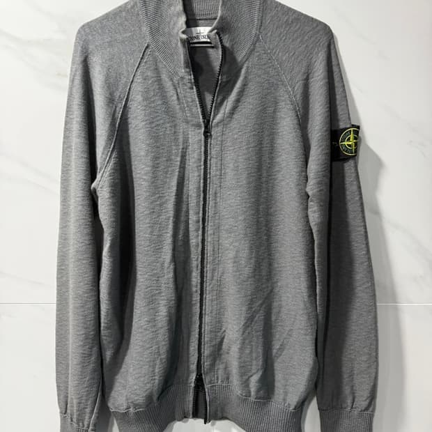 스톤아일랜드 니트 집업 자켓