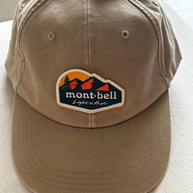mont-bell 몽벨 워시아웃 스트레치 코튼 스무즈캡