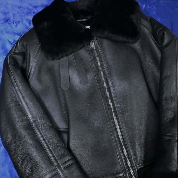 [M] 에이징씨씨씨 램스킨 무스탕