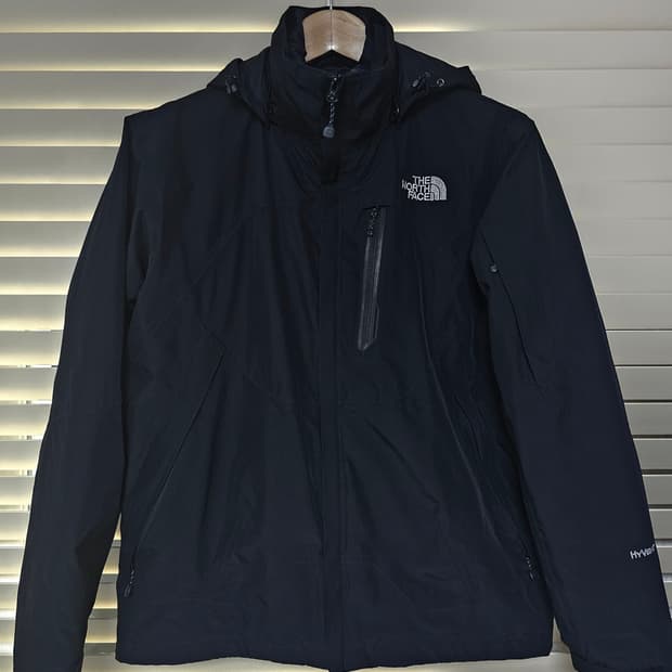 노스페이스 내피 구스다운경량패딩 바람막이 점퍼 M(95)