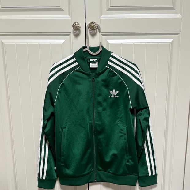 아디다스 초록 져지