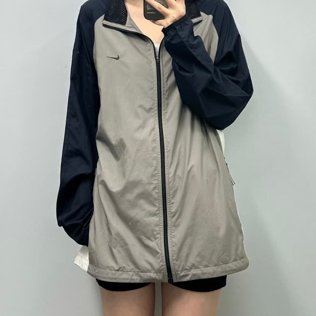 나이키 00s 나그랑 배색 바람막이