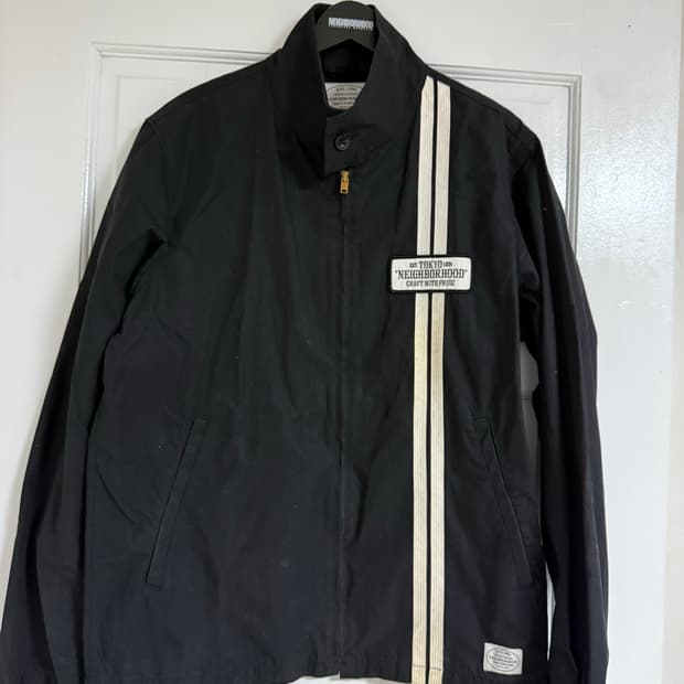 네이버후드 레이싱 자켓