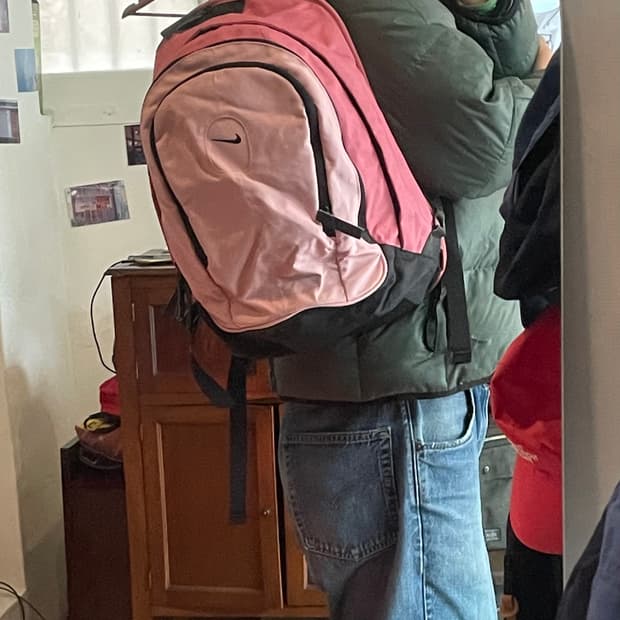 00’s CORDURA 나이키 백팩 핑크