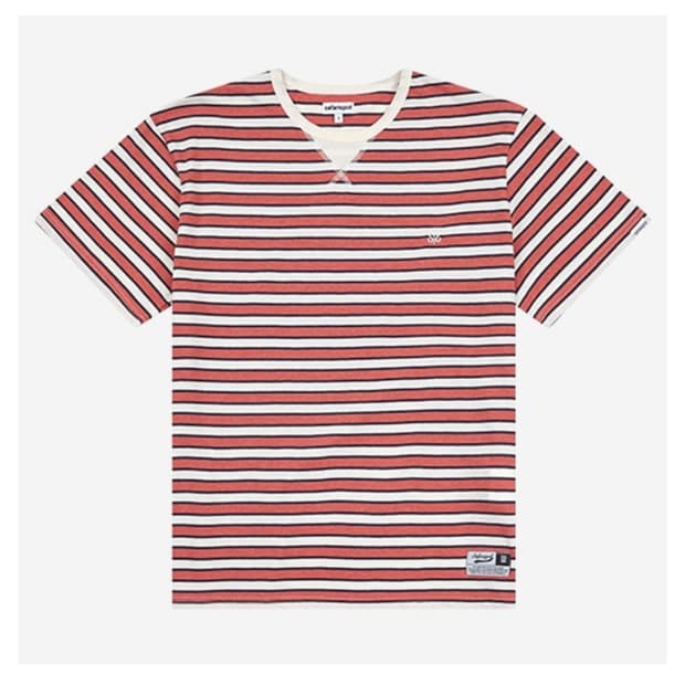 ROUX BASE SCHOOL EAT THE PIZZA STRIPE T