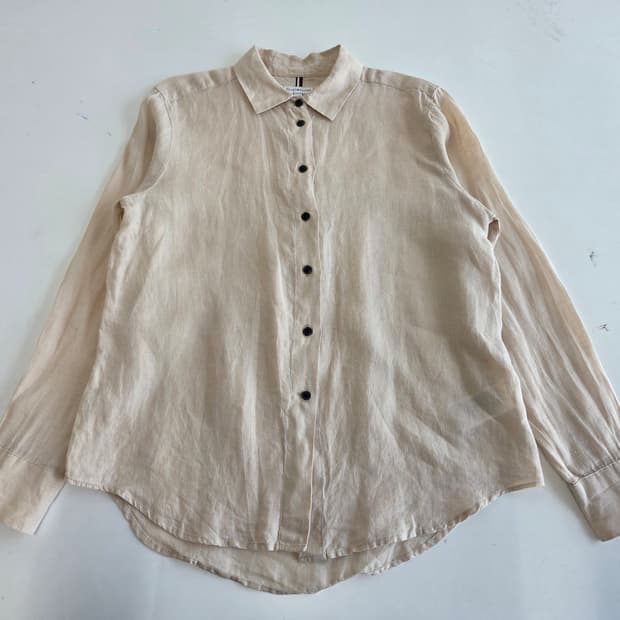 타미힐피거 린넨셔츠 베이지 EUR 36