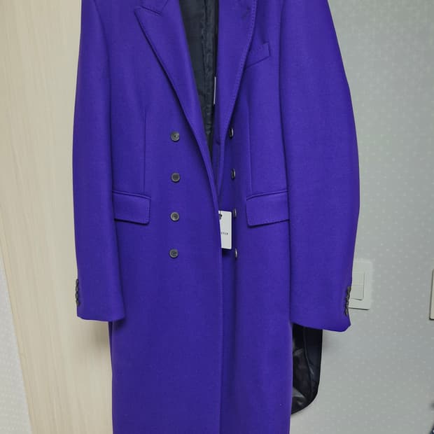 하이더 아커만 20fw 퍼플 코트 50