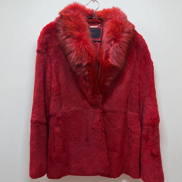 RABBIT FUR JACKET