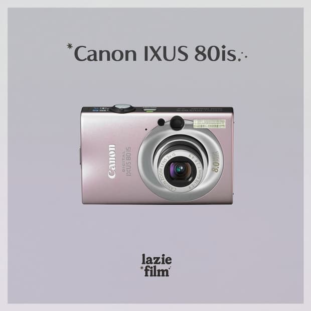인물✧・゚캐논 익서스 80is 디카 빈티지디카 ixus 80