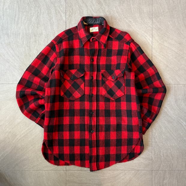 70s L.L.bean 70년대 생산 엘엘빈 울 셔츠