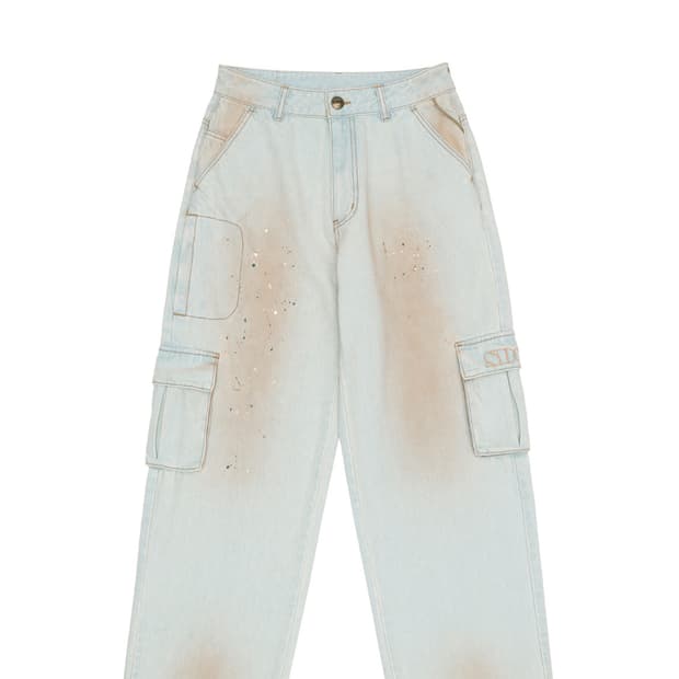 스컬프터 Acid Cargo Jogger Pants