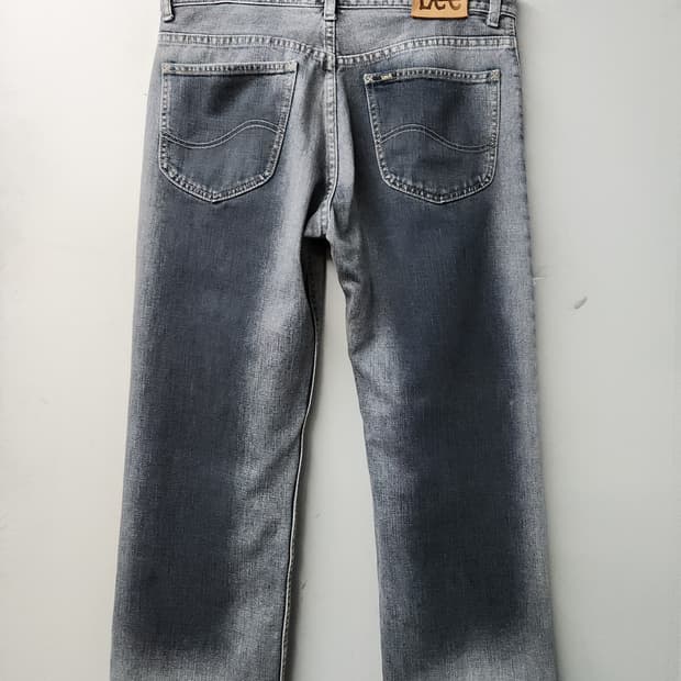 리 Lee 와이드핏 워싱 데님