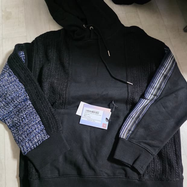 앤더슨벨 콘트라스트 서울 후디 후드 S