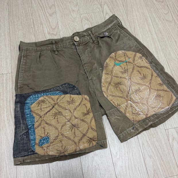 [L] 캐피탈 카츠라기 패치워크 팬츠