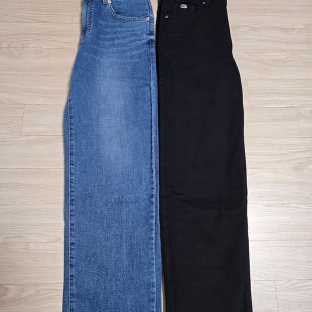 게스 스트레이트핏 청바지