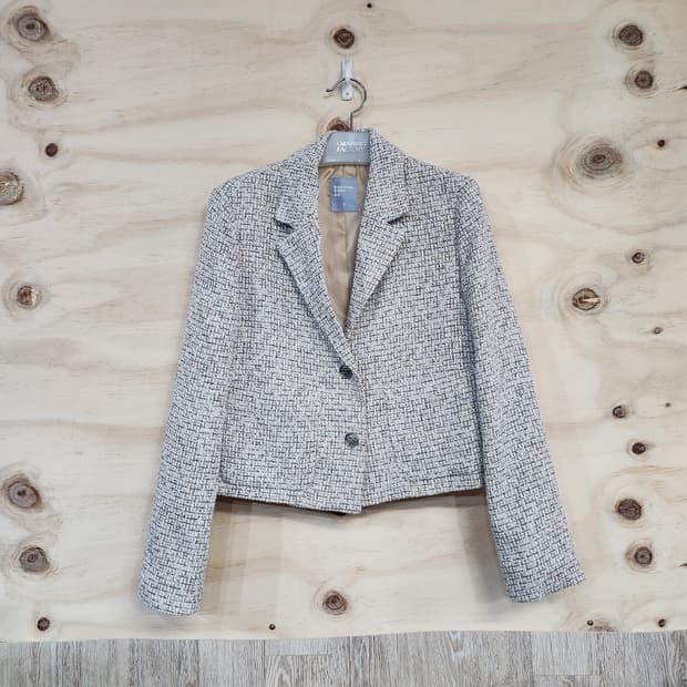 166) 에잇세컨즈 트위드 크롭 자켓