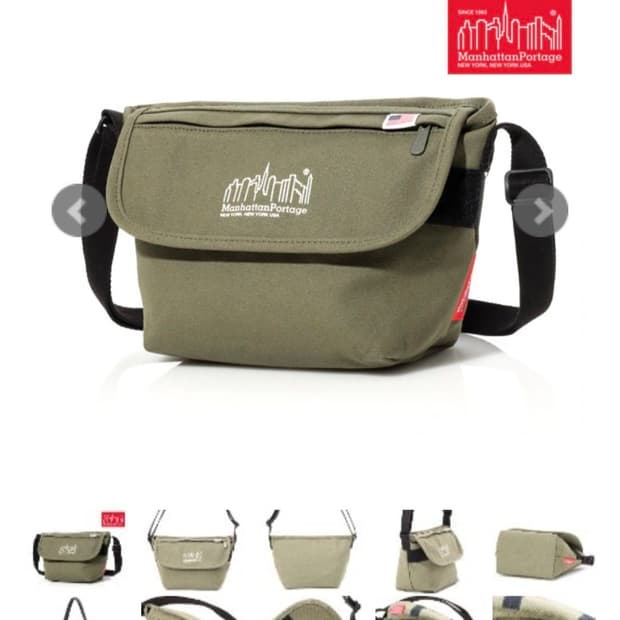 맨하탄포티지 메신저백 (올리브 컬러, 모델명 MP1603CNVS)
