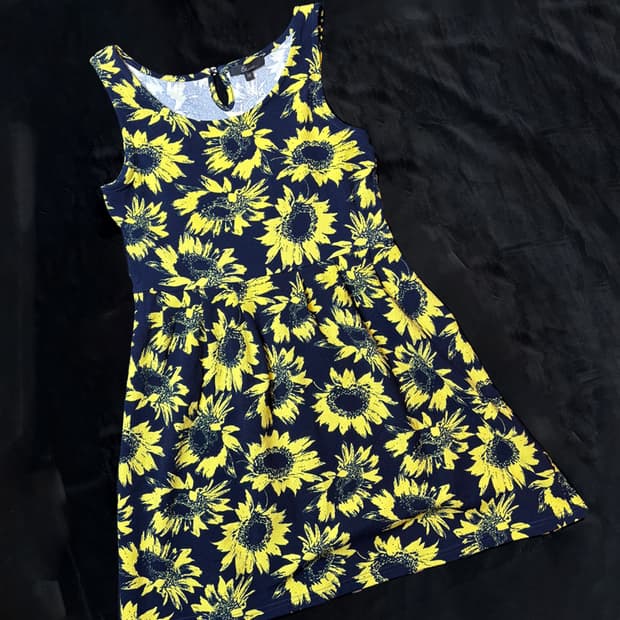 일본빈티지 & by P&D 해바라기 원피스