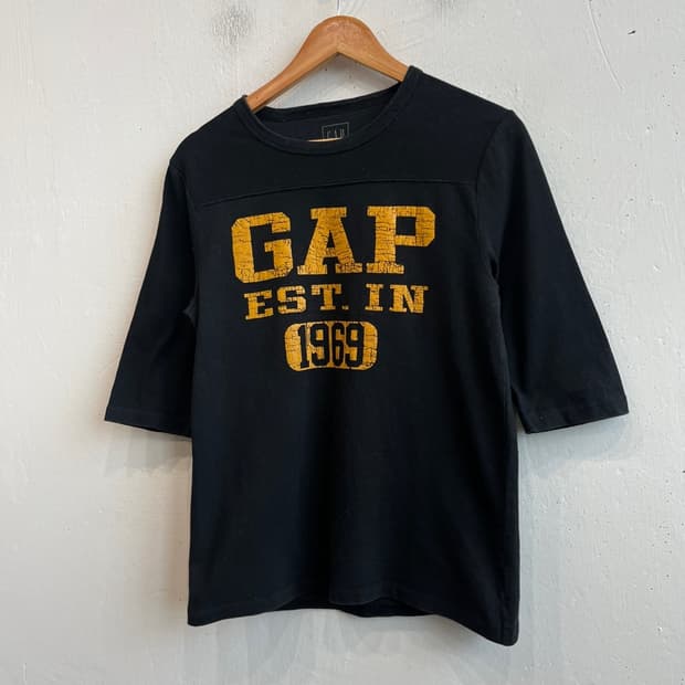 GAP 갭 크랙 로고 티셔츠 