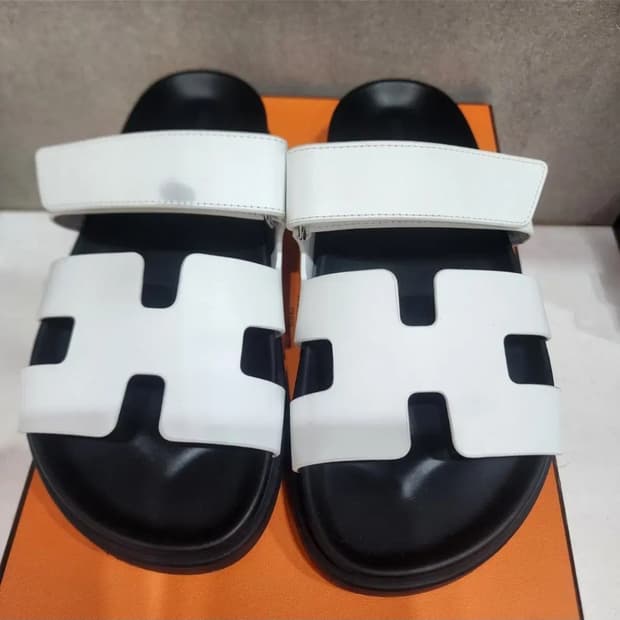 에르메스 시프레 샌들 화이트36