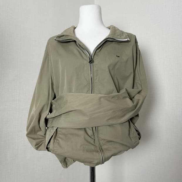 타미 카키 베이지 자켓