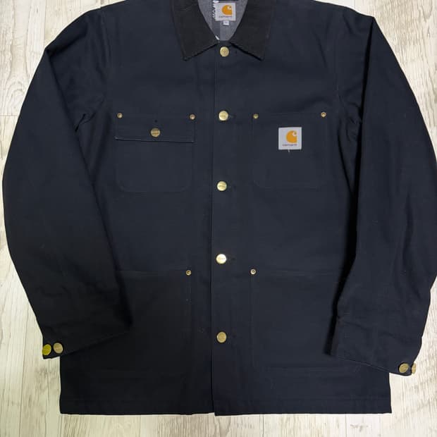 [M] 칼하트 wip 미시건 초어 코트 자켓 블랙