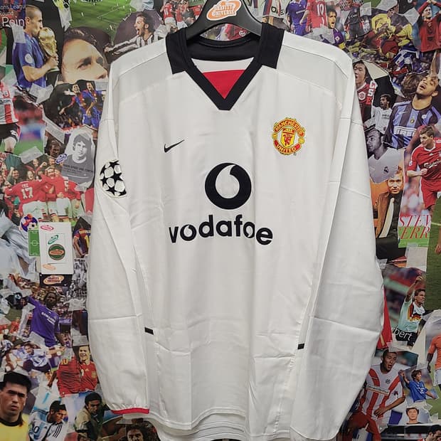 맨유 02-03 스콜스 싸인 유니폼