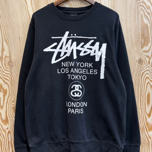 스투시 월드투어 맨투맨