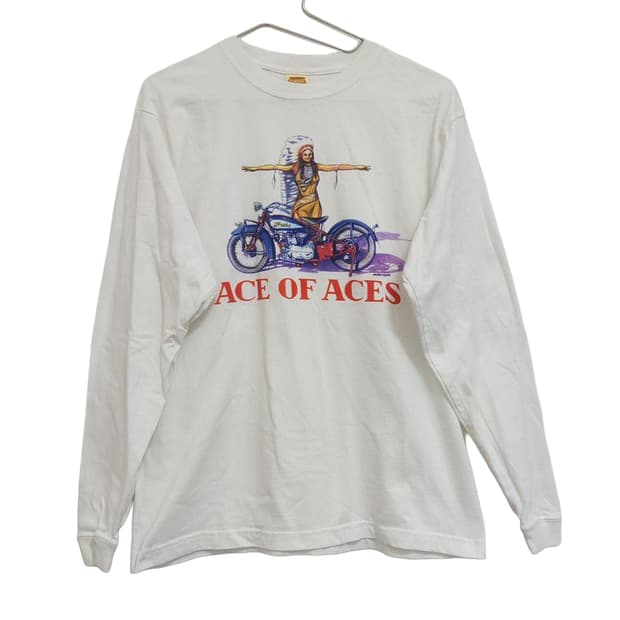 25AW 트로피 클로딩 ACE OF ACES 모터사이클 롱슬리브