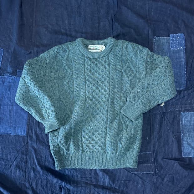 아란크래프트 피셔맨 스웨터 M