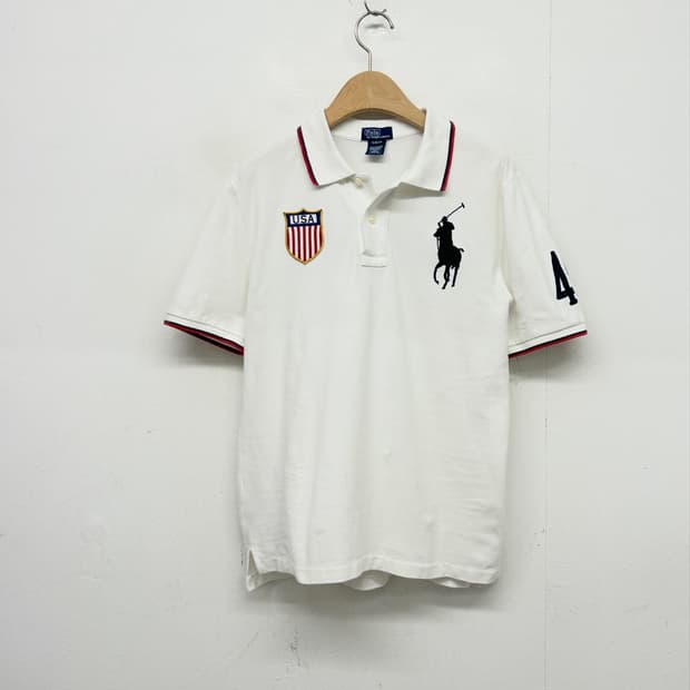 폴로 랄프로렌 USA 빅포니 반팔 카라티 Boys XL