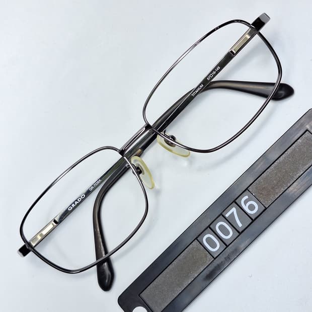 00s 일본 빈티지/GRADO GR-7026K 웰링턴 티타늄 안경테 